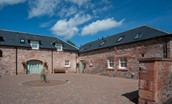 Dryburgh Steading One - courtyard area