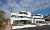 3 The Bay, Coldingham - front aspect of the three-storey detached villa, in which 3 The Bay offers an ultra-luxe first floor apartment