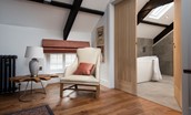 The Gallery - double doors leading from bedroom two into the en-suite