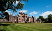 Thirlestane Castle - a 16th century castle with fairytale turrets
