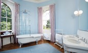 Wedderburn Castle -  bedroom one en suite bathroom