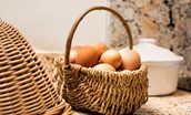 Anvil Cottage - fresh eggs from the farm chickens