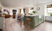 Greenhead Cottage - bright open-plan living space