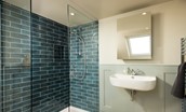 Cairnbank House - bedroom two en suite with large shower and basin