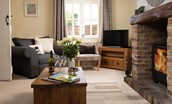 Rose Cottage, Huggate - an ideal spot in the lounge to relax after a days exploring