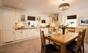 Dryburgh Steading Four - kitchen with dining area