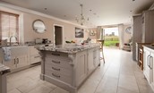 North Star House - spacious kitchen, ideal for cooking meals for family and friends