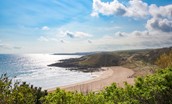1 The Bay, Coldingham - the horseshoe shaped sands of Coldingham Bay