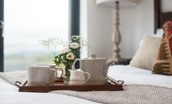 The Maple - enjoy a morning coffee in bed taking in the views of the valley