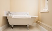 The Scott Apartment - a slipper bath in the adjoining bathroom is the ideal spot for a long soak