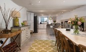 Old Purves Hall - bright kitchen and dining area