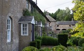 Bel House - the property sits at the end of a row of four cottages