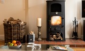 The School House - compact wood burner and fire lighting essentials