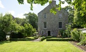 Old Purves Hall - external views of the property sitting in large attractive grounds