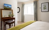 Brunton Lake - Smart TV and dressing table with mirror in bedroom one