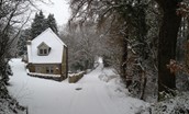 The Old Paper Mill - views of the property in the snow