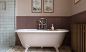 The Old Rectory - enjoy a relaxing dip in the roll-top bath