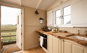 Wagtail - compact but well-equipped kitchen area