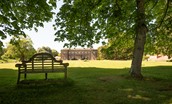 Eslington East Wing - find a sheltered spot within the grounds, perfect for reading a book