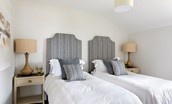 Sea Breeze - twin beds in bedroom three with zip and link option