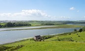 Whitesand Shiel - the incredible view overlooking the River Tweed