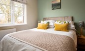 Royland Cottage - bedroom with double bed on the first floor