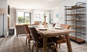 Number Nine, Lanchester - spacious dining area