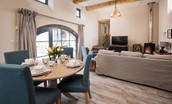 The Byre at Reedsford - dining area