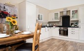 The Bothy at Dryburgh - the modern kitchen