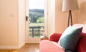 Laundry Cottage - enjoy views of the surrounding countryside from the sitting room