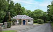 East Lodge at Ashiestiel - the charming gate lodge at the entrance to Ashiestiel House