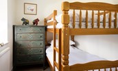 The School House, Capheaton - the cosy bunk room
