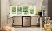 Lane Cottage - the light-filled fully equipped kitchen