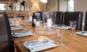 Heiton Mill House - dining table