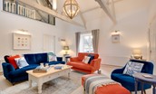 Samphire Barn - tasteful nautical-themed styling runs throughout this bright and airy property