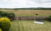 Brockmill Farmhouse - large enclosed garden surrounded by farmland