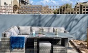 Red Herring - outdoor furniture where guests can enjoy alfresco dining