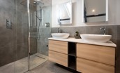 The Gallery - double sink unit and shower in the en-suite