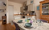 Skyfall - enjoy meals with the family in the open-plan living area
