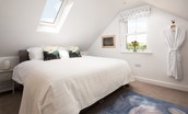 The Star Barn - main bedroom with super king size double bed