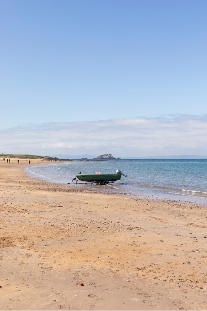 Seacliff Beach in East Lothian